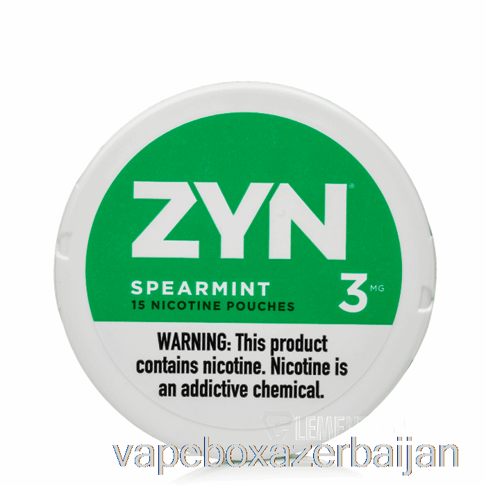 Vape Azerbaijan ZYN Nicotine Pouches - SPEARMINT 3mg